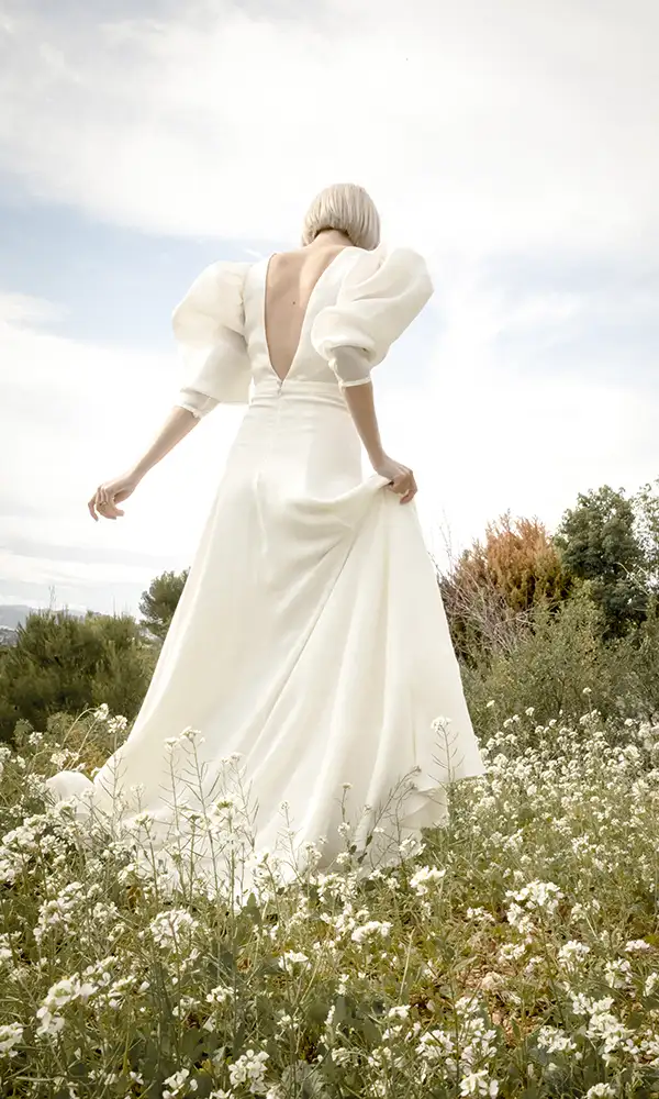 Pamela - Wholesale Wedding Dress with Beaded Lace - Europe Bridal