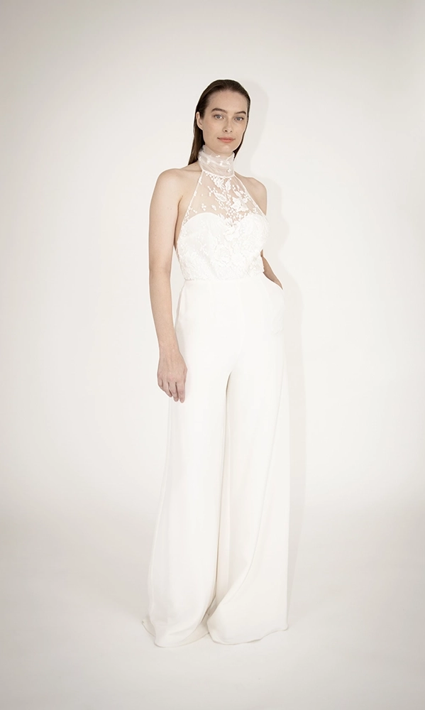 Combinaison pantalon top robe